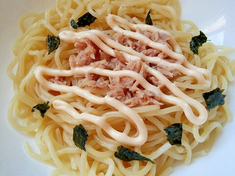 ラー油が香る ツナと韓国海苔のマヨネーズパスタ レシピ 作り方 By みずたまsweet 楽天レシピ